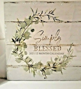 Simply Blessed Calendar 2021 / Dachshund Calendar 2021 Buy ...