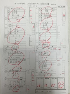 トップ100 中1 中間テスト 社会 最高のぬりえ