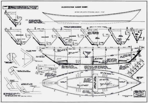 Fishing Boat: Free access Gloucester gull dory plans