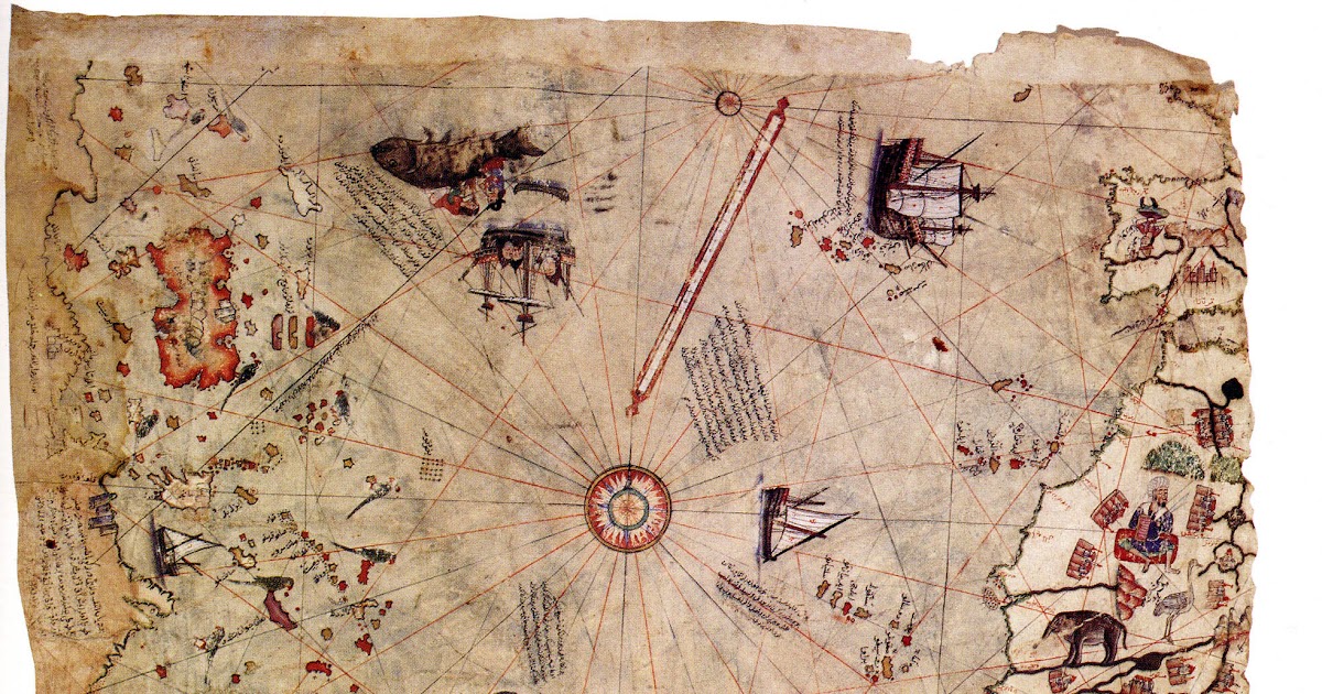 FENOMENA DUNIA UNIK: Peta Piri Reis - Peta Kuno yang 