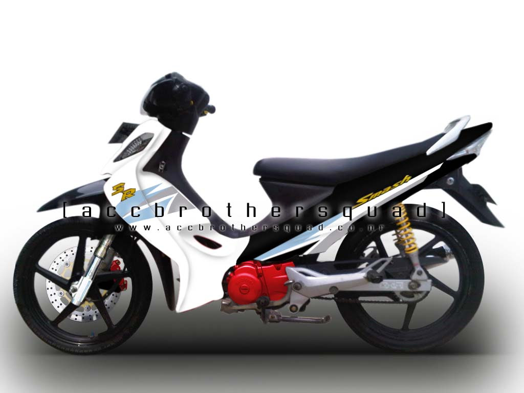 Modifikasi Motor Suzuki Smash 110 Paling Keren Wacana Modif Motor