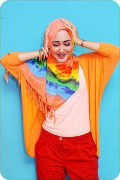  Jilbab  Saudia Warna  Orange