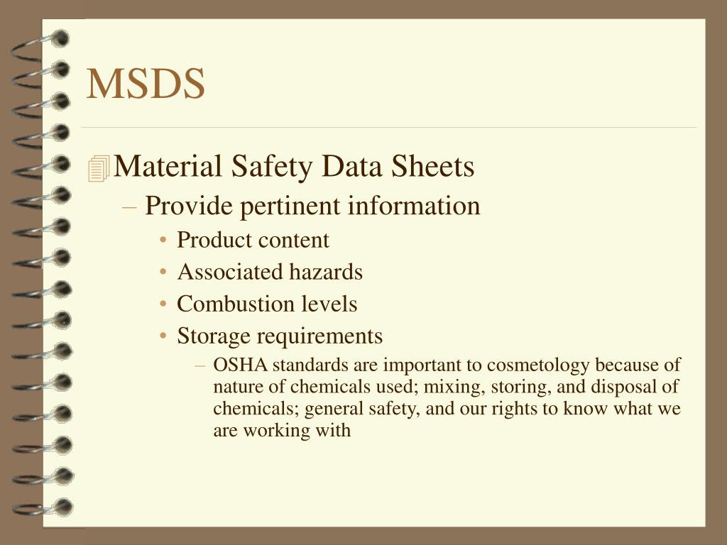 It is an important component of product stewardship and workplace safety , it is intended to provide workers and emergency personnel with procedures for handling or. Material Safety Data Sheet Sodium Hypochlorite 320 Induced Info