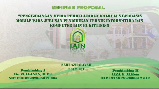 Contoh Ppt Seminar Proposal Skripsi - Galeri Sampul