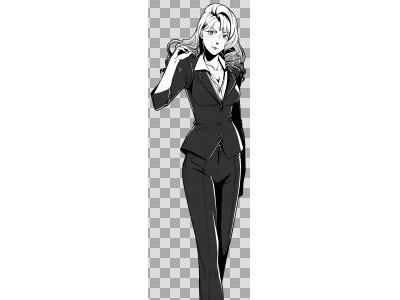 ファッショントレンド 女性 イラスト かっこいい スーツ イラスト 女