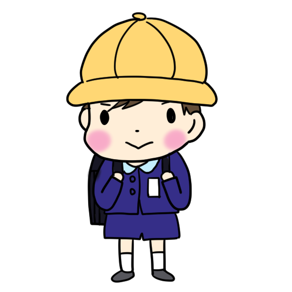 動物の画像について 最高の男の子 イラスト ランドセル