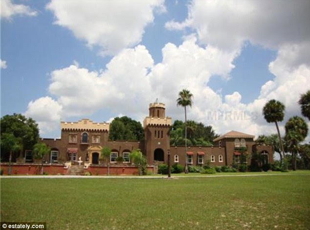 Spanish estate: This 1920 10-bedroom home called the House of Josephine features 18 acres of green in lake Wales, Florida while listed for $1,599,000