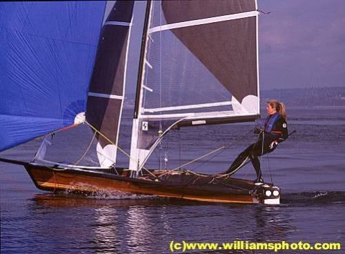 Timotty: Topic Strip built sailing dinghy
