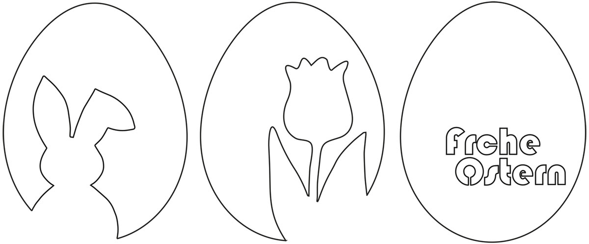 Hase vorlage osterhase pdf zum ausdrucken kribbelbunt hase mal und bastelvorlage ostern basteln mit kindern ideen frühling hase vorlage 3 osterhasen basteln kinder osterhase osterdeko selber. 3 Vorlagen Fur Schnelle Schlichte Osterdeko Aus Papier Osterhase Tulpe Frohe Ostern Kugelig Com Kugelig Com