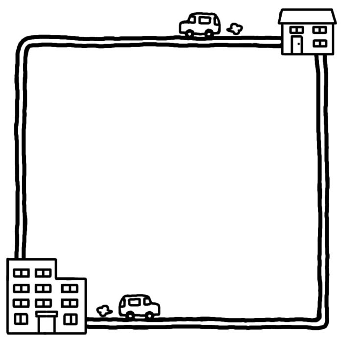 家 イラスト 無料 白黒 Hōmuaidea