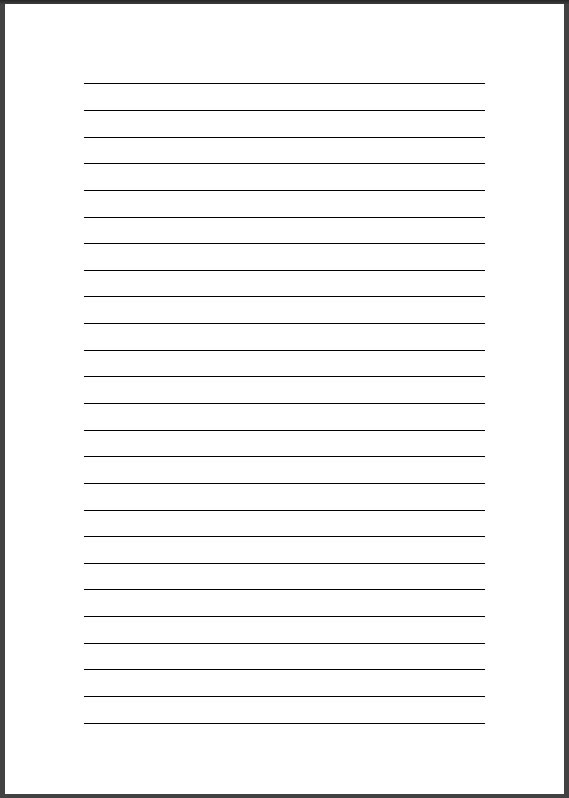 Linienblatt Zum Ausdrucken Din A 4 - Oxford Collegeblock ...