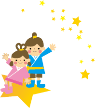 上織姫 イラストや 美しい花の画像