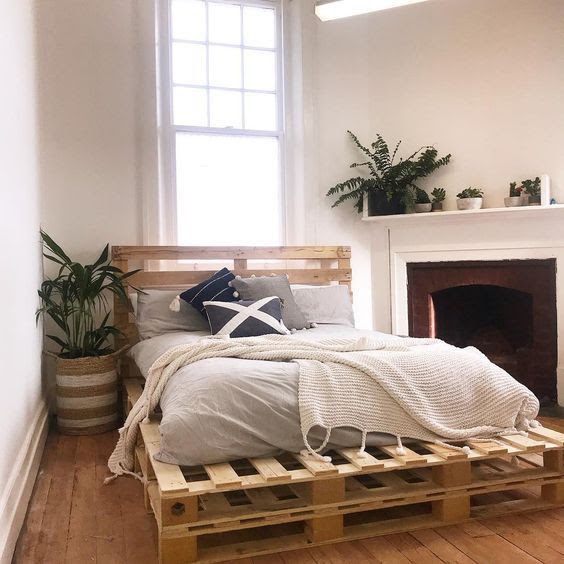  Tempat Tidur Unik  Dari Palet Pallet Bed Wooden Box 