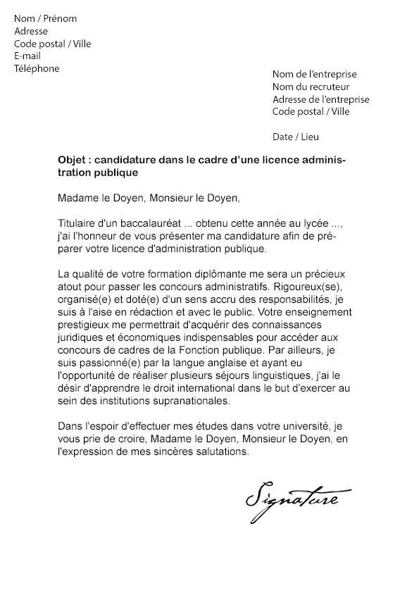 Lettre De Motivation Redoublement Bts - Perodua e