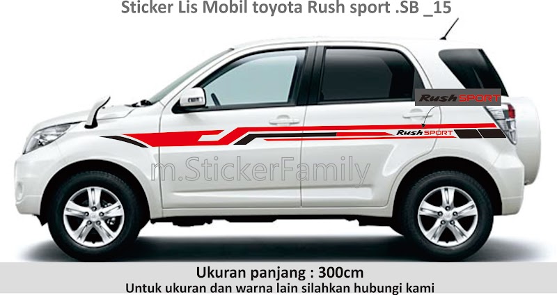 53 Info Top Modifikasi Stiker Mobil Rush Hitam