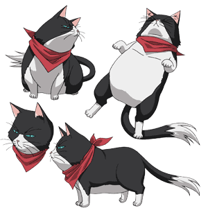 Japan Image 猫 キャラクター 昔