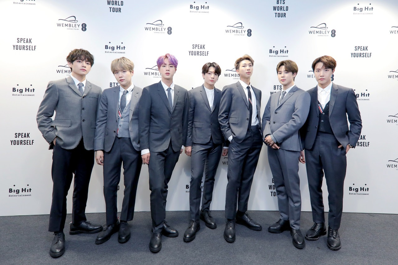 Bts world tour 'love yourself speak yourself' in wembley stadium 1. Q As From Bts Press Conference At Wembley