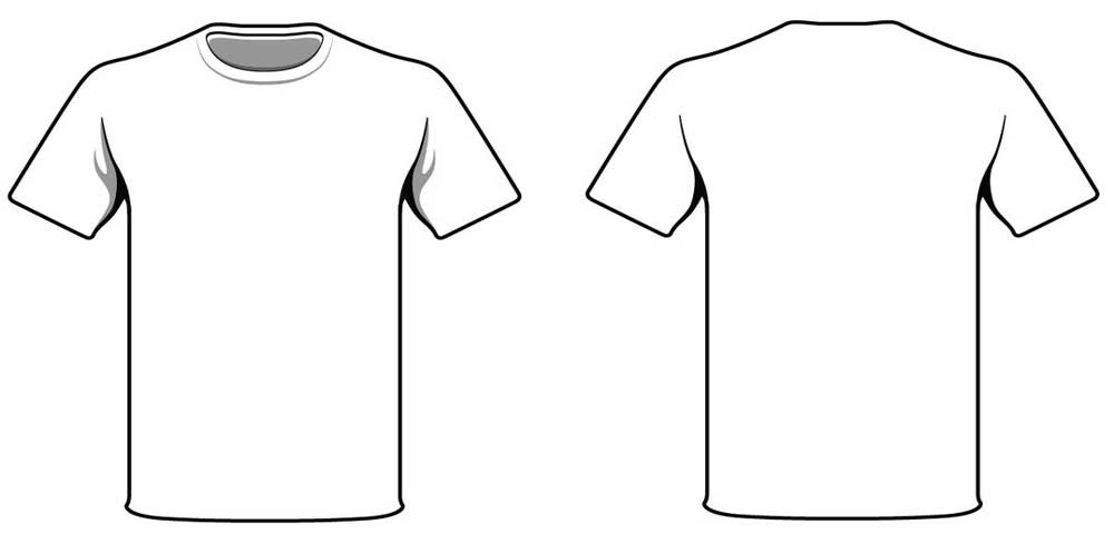Download 21+ Gaya Terbaru Vector Kaos Polos Putih, Kaos Polos
