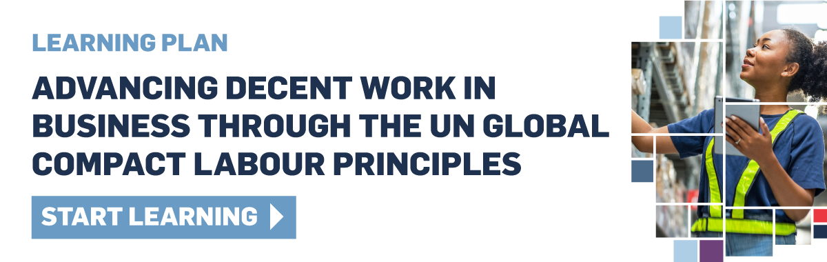 Σχέδιο μάθησης: Προώθηση της αξιοπρεπούς εργασίας στις επιχειρήσεις μέσω των Αρχών Εργασίας του Παγκόσμιου Συμφώνου του ΟΗΕ