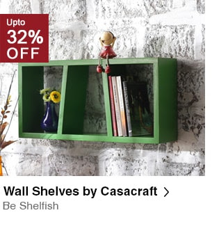 Wall Shelves by Casacraft