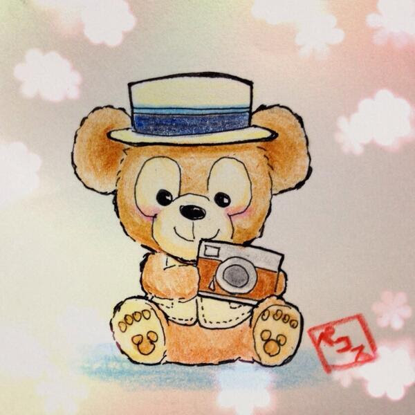 最も人気のある ダッフィー イラスト かわいい ダッフィー 可愛い 画像 イラスト