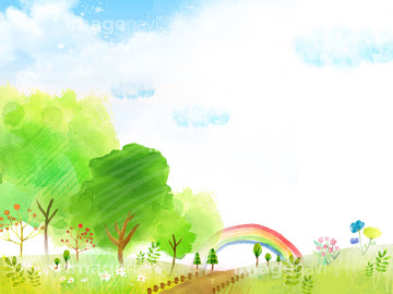 新しいコレクション 自然 風景 イラスト かわいい