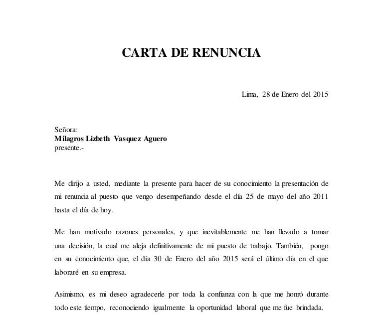 Constancia De Trabajo Que Sigue Laborando - v Carta De