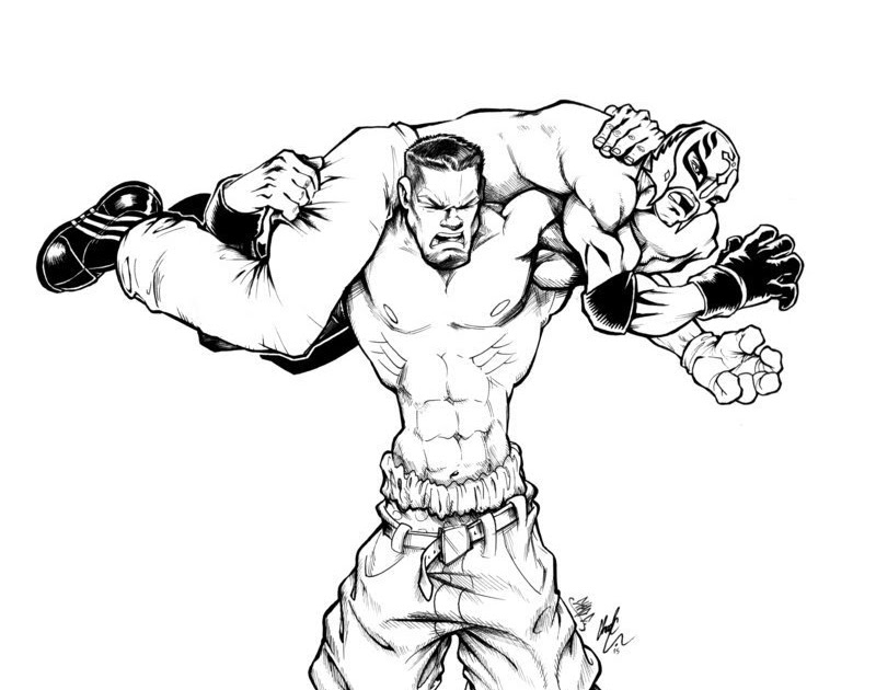 Download Coloring Pages Of John Cena - Best Coloring Pages Collections