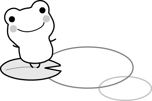 心に強く訴えるかえる イラスト 白黒 スーパーイラストコレクション