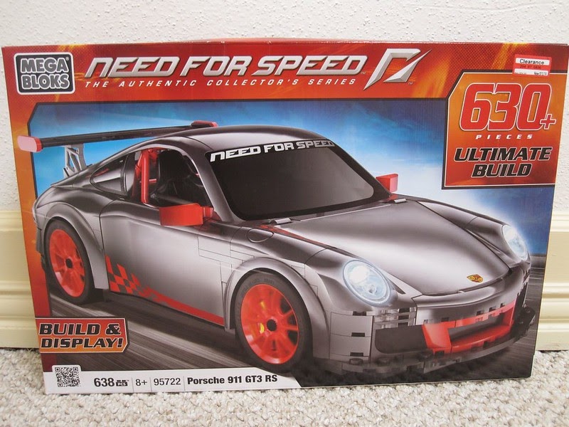 2dtoybox Mega Bloks Need For Speed Porsche 911 Gt3 Rs