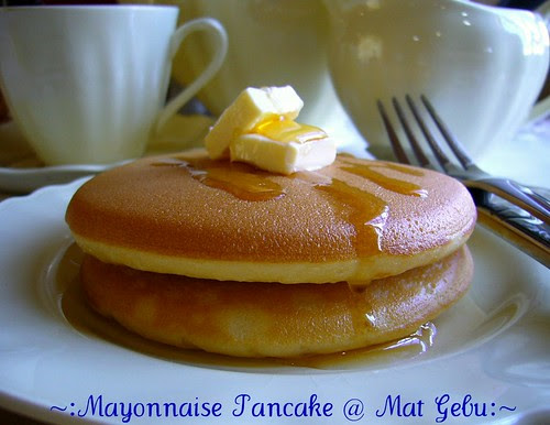Secubit rahsia @ Secukup rasa: Mayo Pancake Mat Gebu