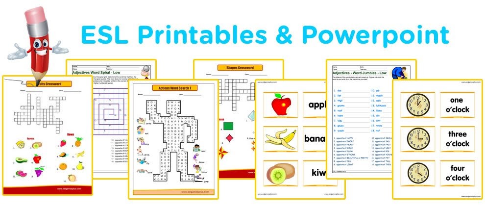 English Online Activities For Grade 5 - Beginner Worksheet