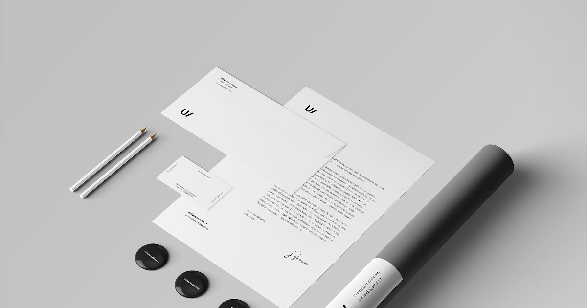 Download Free Branding Identity Stationery Psd Mockups Free Mockups