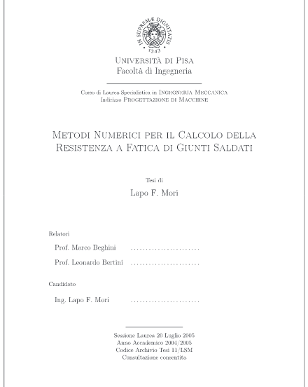 LaTeX Templates - Masters/Doctoral Thesis