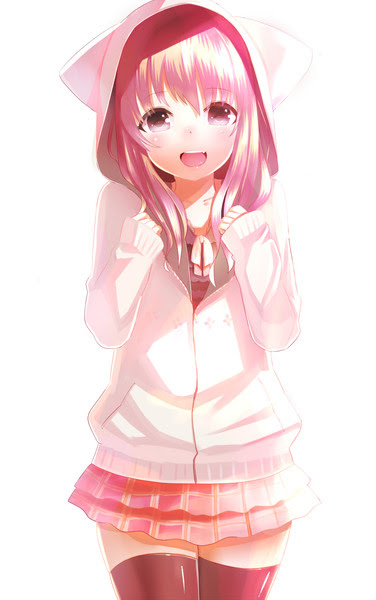 Kasword パーカー 可愛い女の子 イラスト