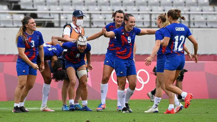 JO 2021 - Rugby à 7 : les Bleues domptent les Britanniques et se qualifient en finale