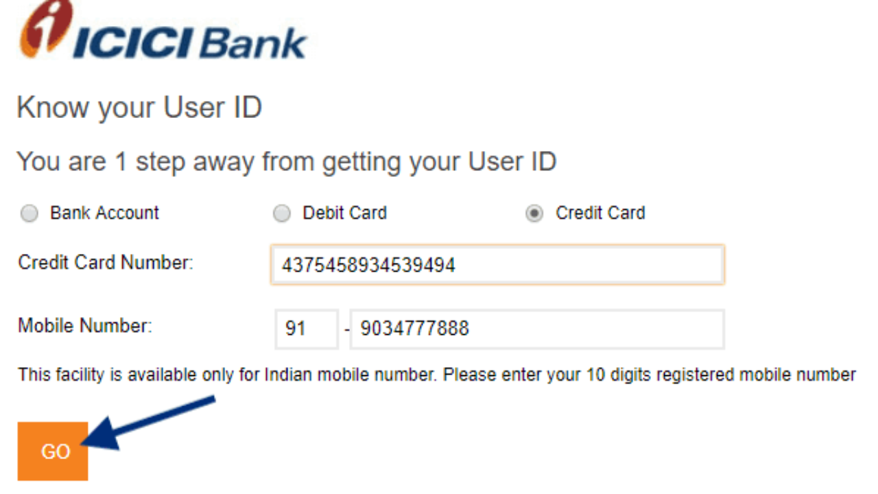 The same facility can also be used to pay icici loan outstanding dues. How To Get Online Icici Credit Card User Id And Password