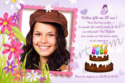 Carte D Anniversaire Personnalisee Gratuite Coleteremelly Blog