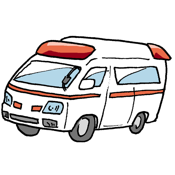 フレッシュ 救急車 イラスト かわいい ベストアニメ画像