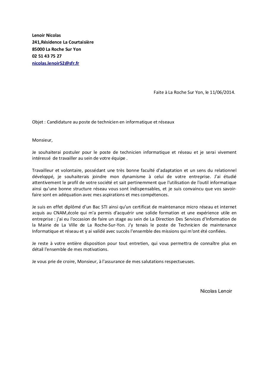 Lettre De Motivation Stage Cif - Lettre J