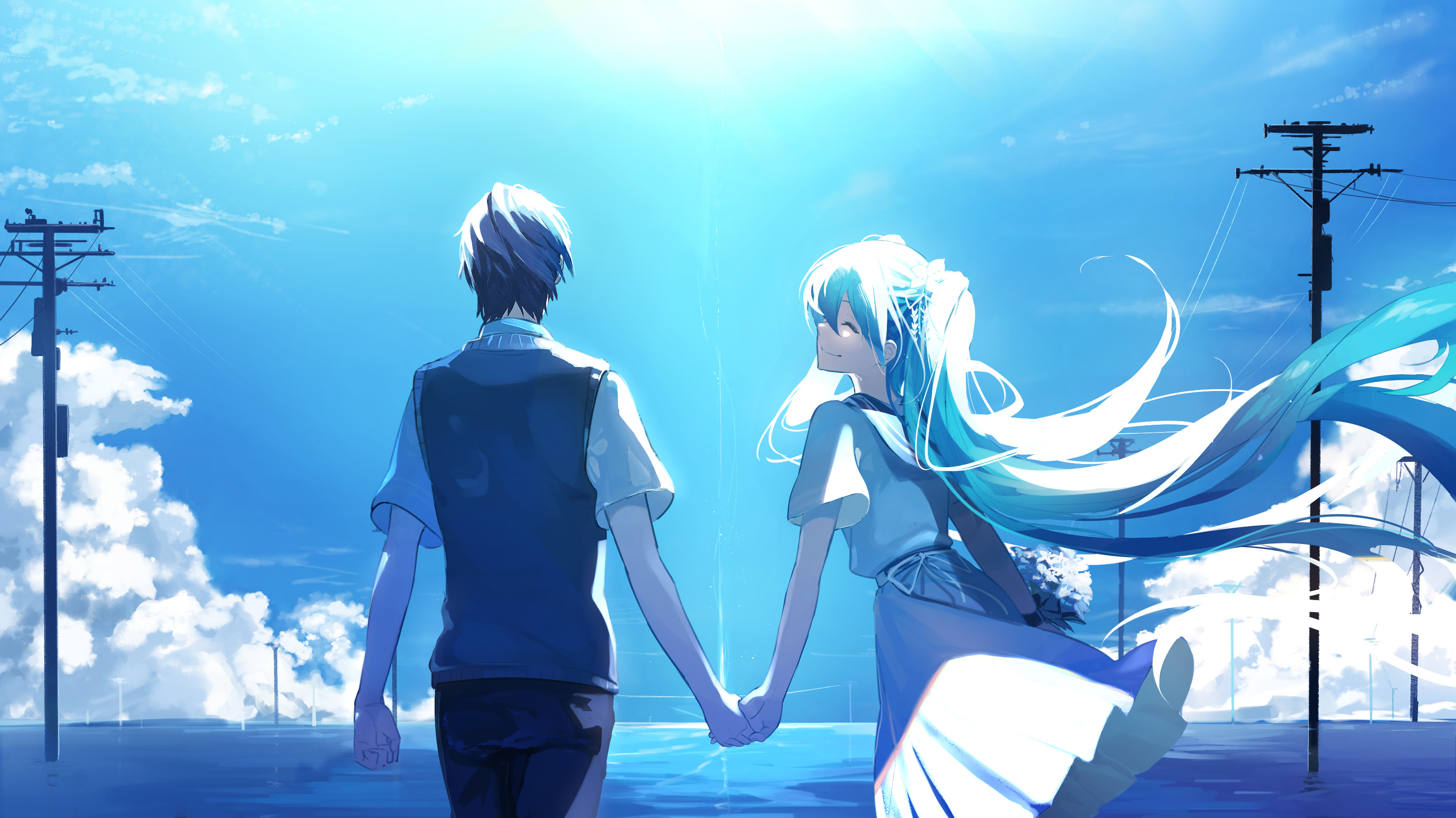 Menakjubkan 24 Gambar  Anime  Couple  Keren Hd  Arka Gambar 