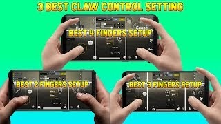 Best 3 Finger Claw Setup For Pubg Mobile | Pubg Free Pc 2019 - 