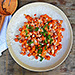 Harissa Roasted Cauliflower and Chickpeas