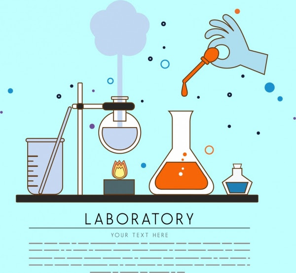  Gambar  Alat Kimia Kartun