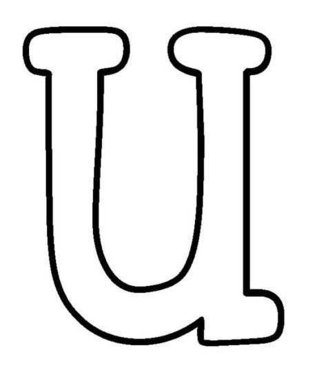 Atividades com letras grandes do alfabeto. Moldes De Letras Grandes Maiusculas Para Imprimir