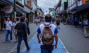 Tras participar en protestas contra el gobierno, este hombre se vio obligado a huir de Nicaragua a Costa Rica