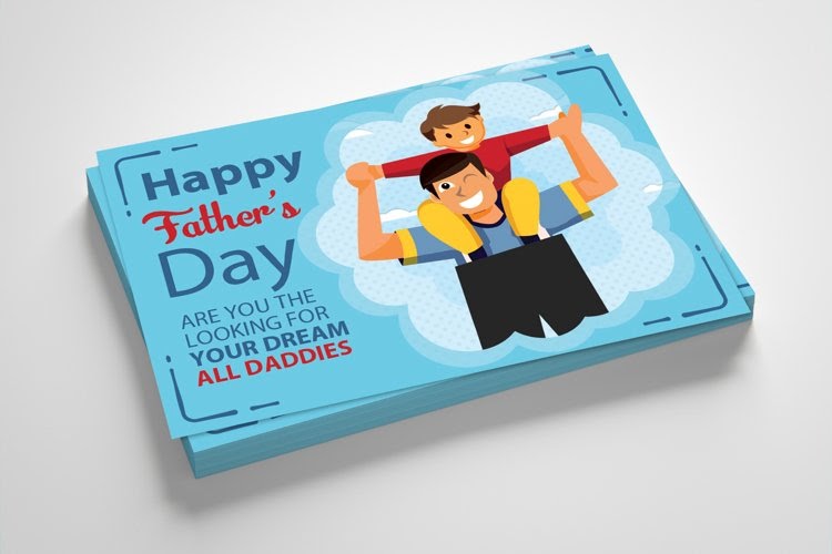 Free Free 309 Happy Father&#039;s Day Card Svg SVG PNG EPS DXF File