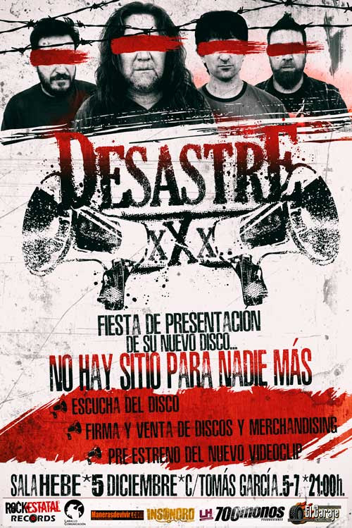 desastre fiesta presentacion