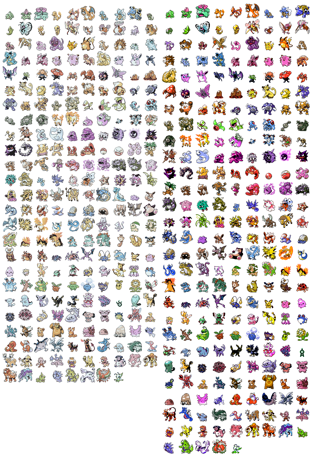 金銀 ポケモン図鑑 イメージポケモンコレクション