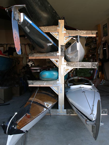 paddling and sailing: diy cheap roof racks